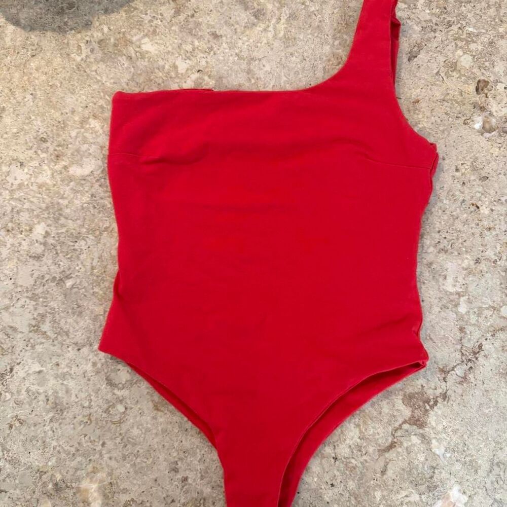 Tiger-mist Women's Red Bodysuit